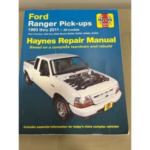 Haynes Repair Manual for Ford Ranger Pick-ups  and Mazda B-series